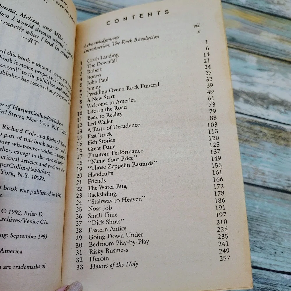 Vintage Book stairway heaven